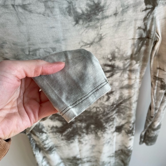 Lovers + Friends Ivanna Midi Dress - Green Tie Dye - Size Small - Picture 7 of 15